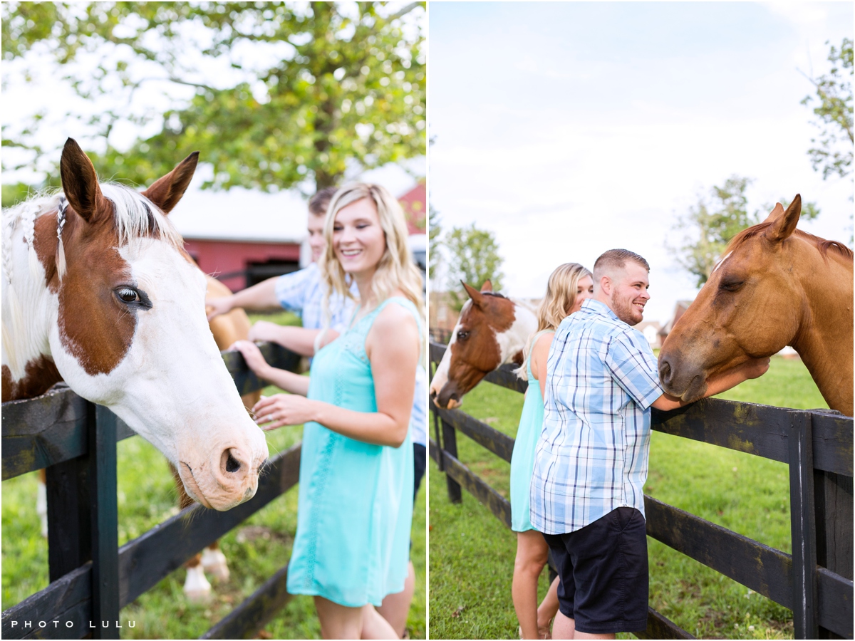 Kentucky Farm engagement photos