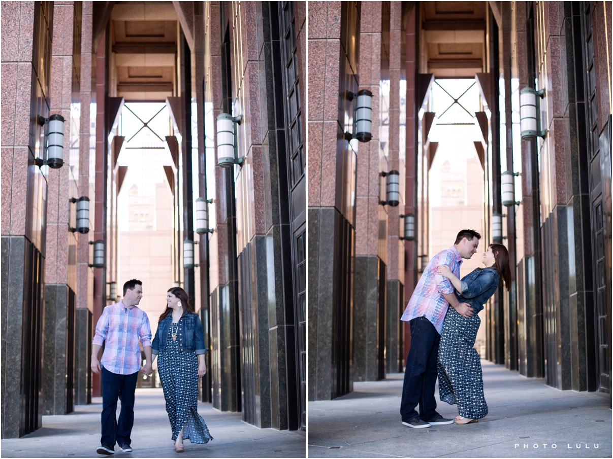 Downtown Louisville, Kentucky Engagement Session 