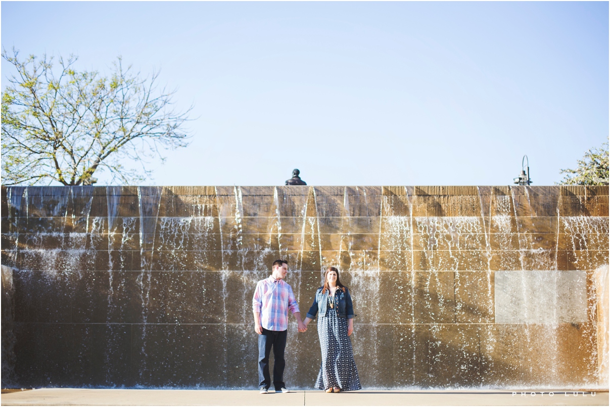 Downtown Louisville, Kentucky Engagement Session | Stephanie + Shawn