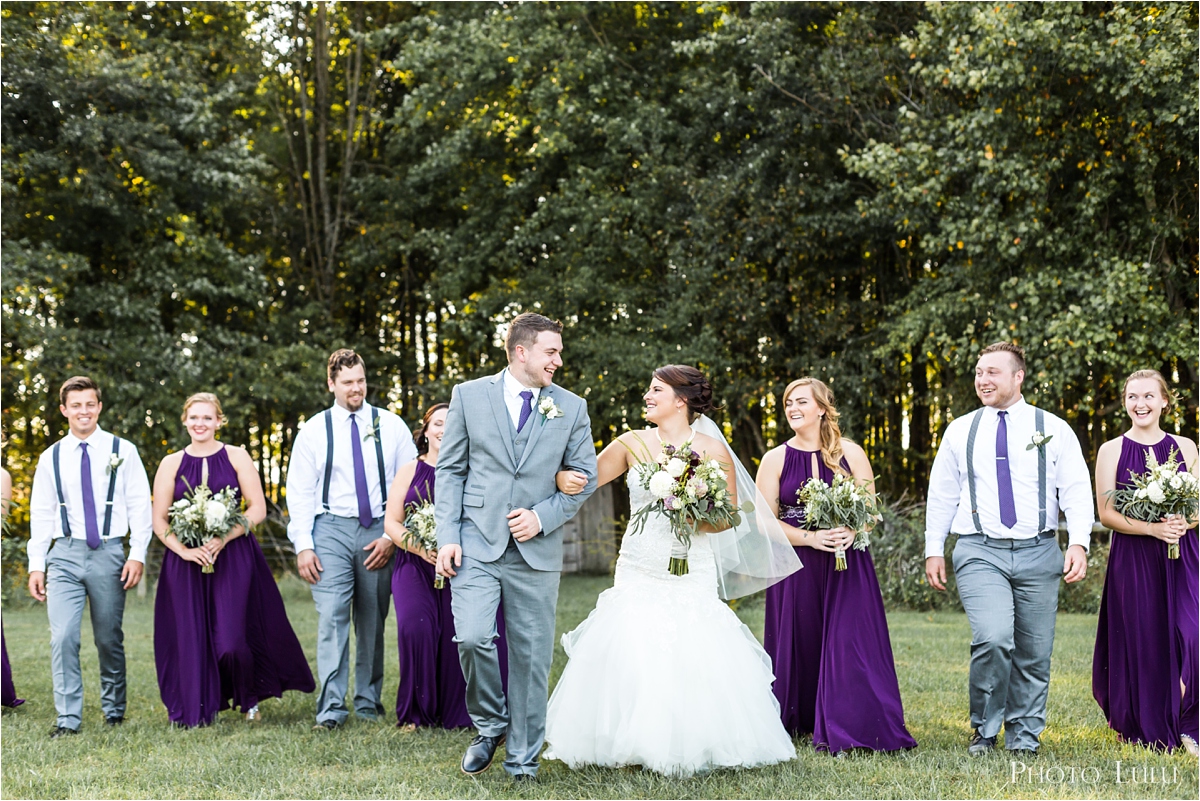 Southern Indiana September Wedding | Moonlit Farms | Makena + Ryan