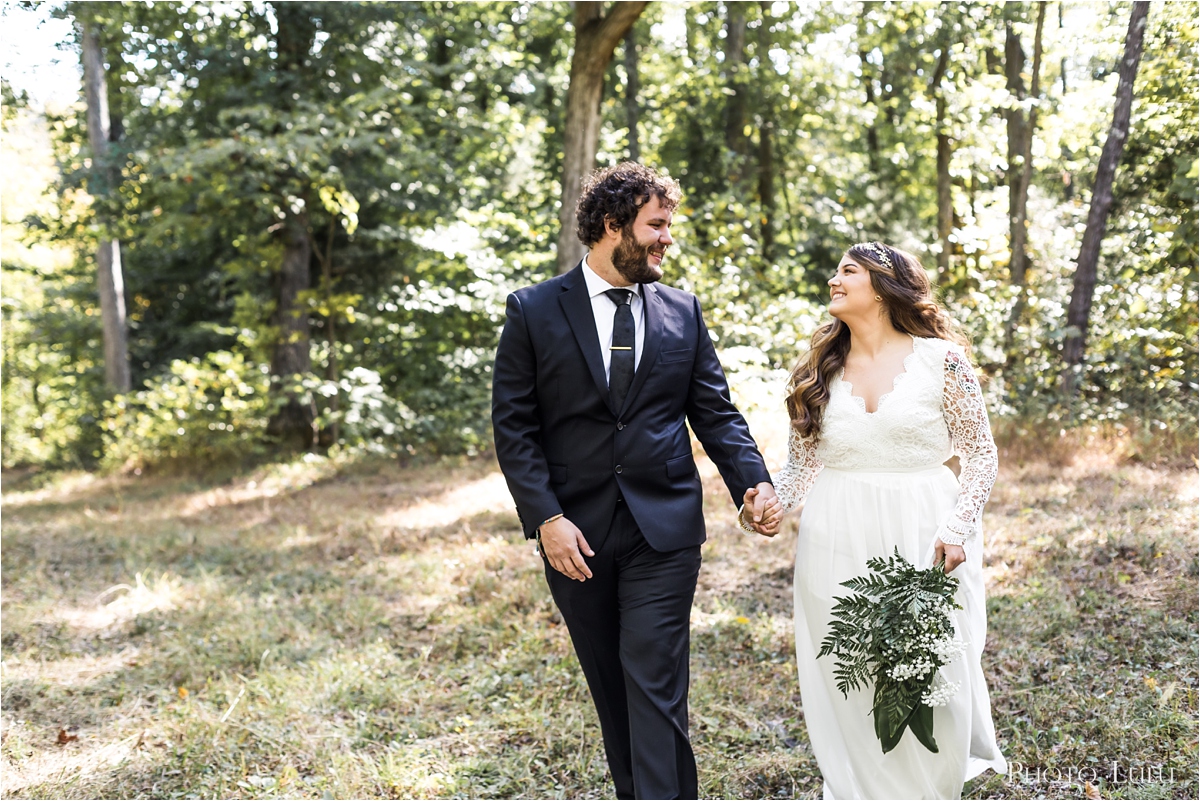 Indiana Wooded Wedding | Stephanie & Michael