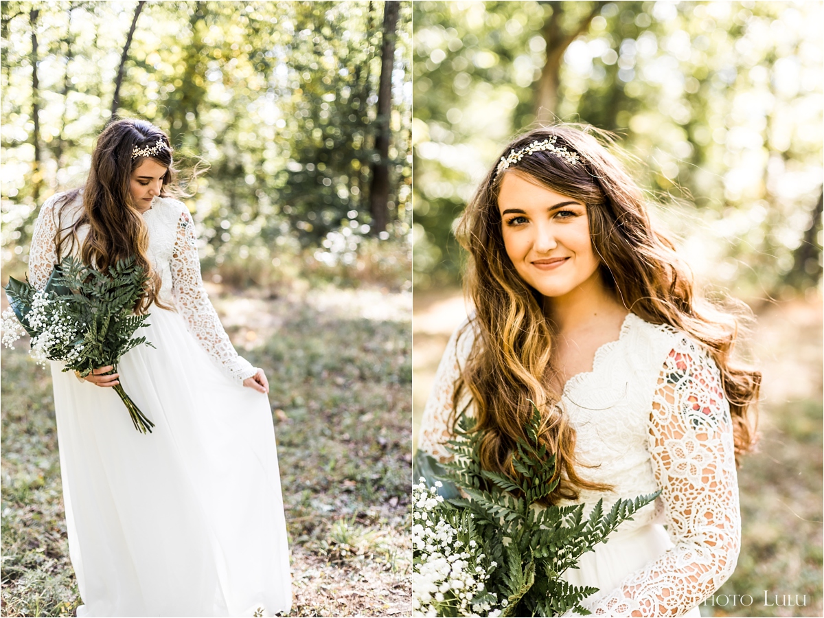 Stephanie & Michael's Indiana Wooded Wedding | IN Photographer